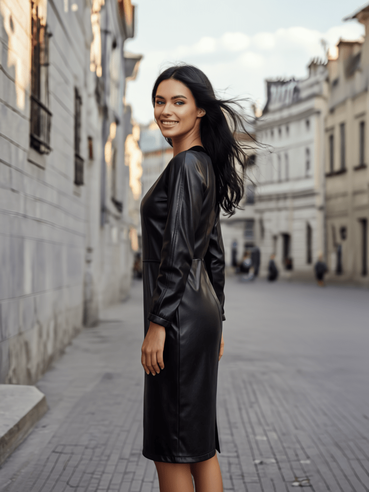 MAGENTA KOŽENKOVÉ ŠATY - Magenta Shop Slovakia