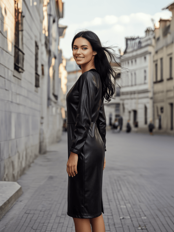 MAGENTA KOŽENKOVÉ ŠATY - Magenta Shop Slovakia