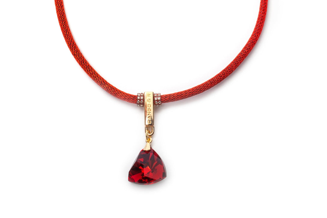 Náhrdelník so SWAROVSKI kryštálom - Magenta Shop Slovakia
